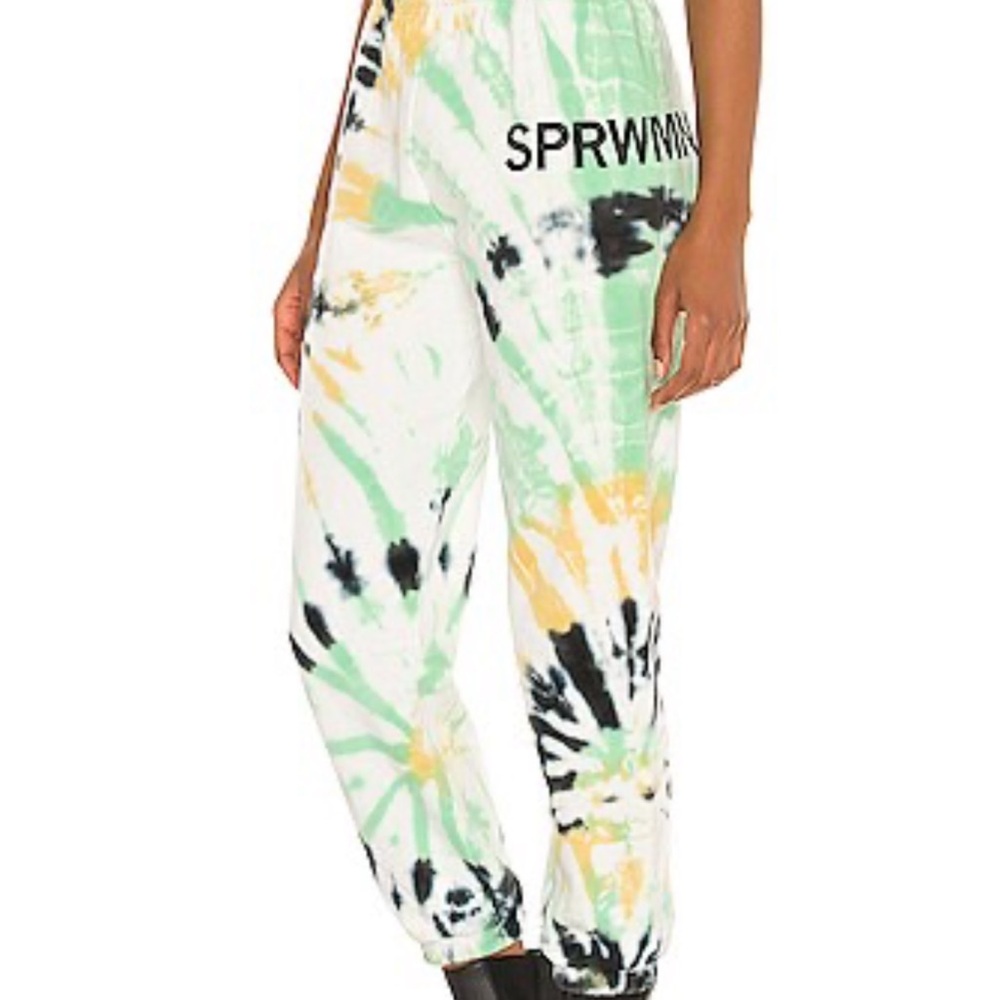 NWT SPRWM  TIE DYE sweatpants small $200